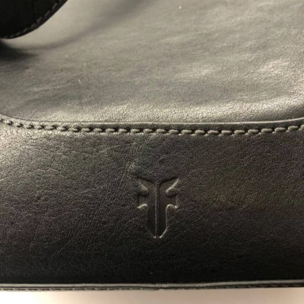 Beautiful FRYE black handbag in perfect condition!